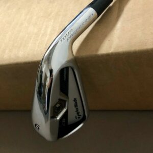 TaylorMade Tour Preferred CB Forged 6 Iron 90g Stiff Flex Graphite Golf Club