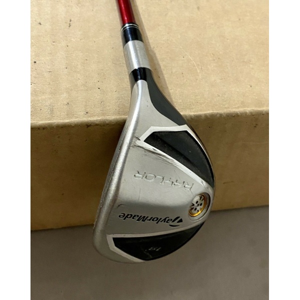 Used RH TaylorMade Raylor 3 Hybrid 19* REAX 65g Stiff Graphite Golf Club