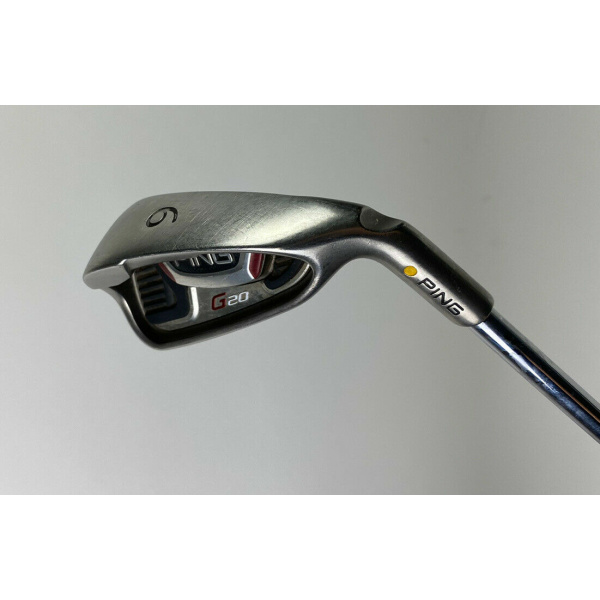 Used Right Handed Ping Yellow Dot G20 6 Iron CFS Regular Flex Steel Golf Club