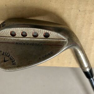 Callaway Mack Daddy 4 Milled RAW Wedge 54*-8 C Grind X-Stiff Flex Steel Golf