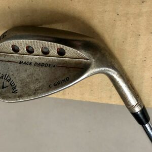 Callaway Mack Daddy 4 Milled RAW Wedge 54*-8 C Grind X-Stiff Flex Steel Golf