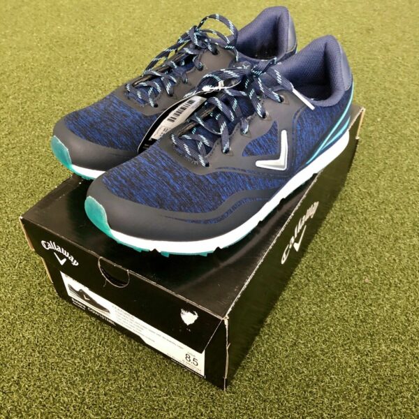 Callaway Solaire Women s Golf Shoe Size 8.5M Navy Blue SwingPoint Golf