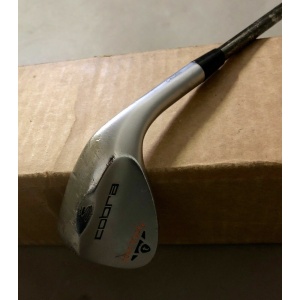 Cobra Tour Trusty Satin 58*-08 KBS Tour Stiff Flex Black Steel Golf Club