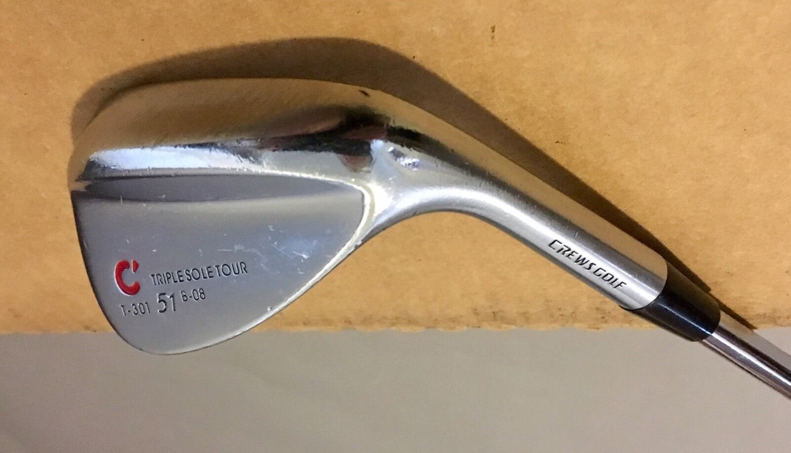 Tour Issued TaylorMade Milled Grind SB-11 Carbon Steel Wedge 54 