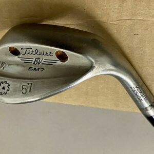 Customized RH Titleist Vokey SM7 Wedge 57* Tour Issue S400 Stiff Flex Steel Golf