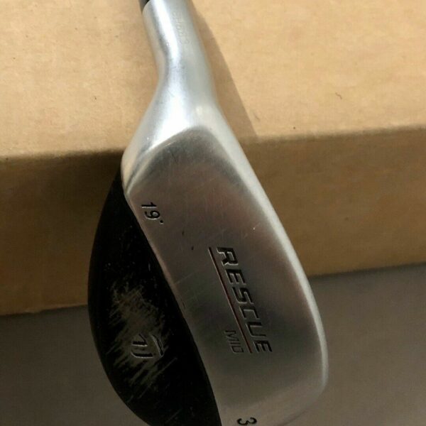 LH TaylorMade Rescue Mid 3 Hybrid 19* Senior Flex Graphite Golf Club