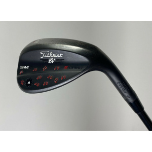 RH Titleist Vokey SM6 S Grind Jet Black Wedge 60*-10 S400 Stiff Steel Golf Club