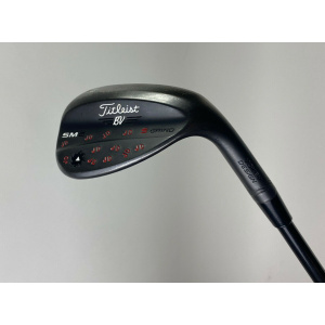 RH Titleist Vokey SM6 S Grind Jet Black Wedge 60*-10 S400 Stiff Steel Golf Club