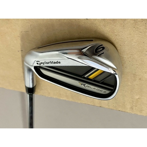 Used Left Handed TaylorMade RBladez 6 Iron 85g Stiff Flex Steel Golf Club