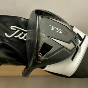 Used Left Handed Titleist TS2 Driver 10.5* HEAD ONLY Golf Club With Adapter