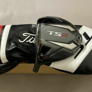 Used Left Handed Titleist TS2 Driver 10.5* HEAD ONLY Golf Club With Adapter