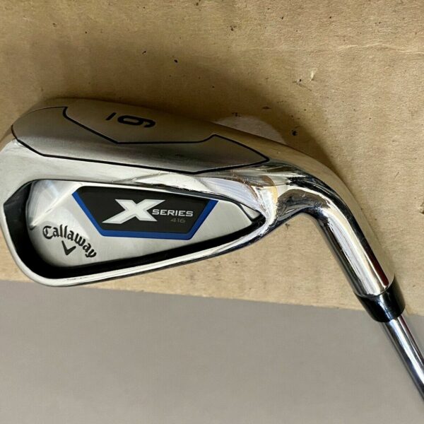 Used Right Handed Callaway X Series 416 6 Iron Uniflex Flex Steel Golf Club  · SwingPoint Golf®