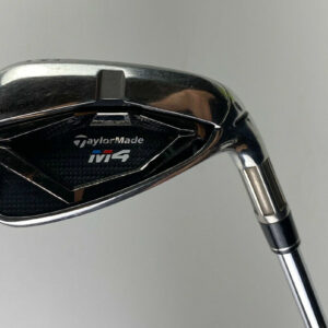 Used Right Handed TaylorMade M4 8 Iron KBS MAX 85g Regular Flex Steel Golf Club