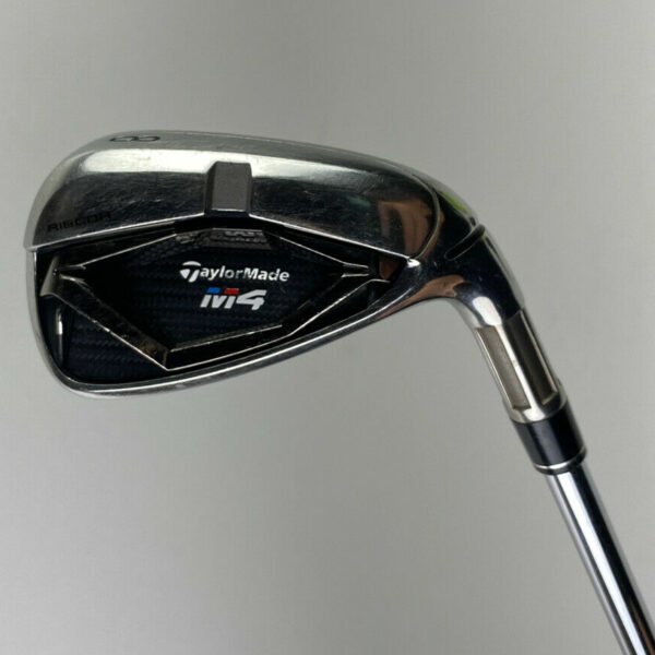 Used Right Handed TaylorMade M4 8 Iron KBS MAX 85g Regular Flex Steel Golf Club