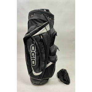 Very Nice OGIO Uniter Club Management System 15-Way Golf Bag Black/Grey