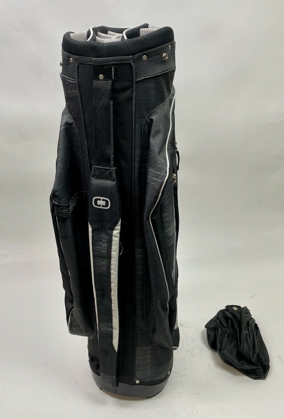 Very Nice OGIO Uniter Club Management System 15Way Golf Bag Black/Grey