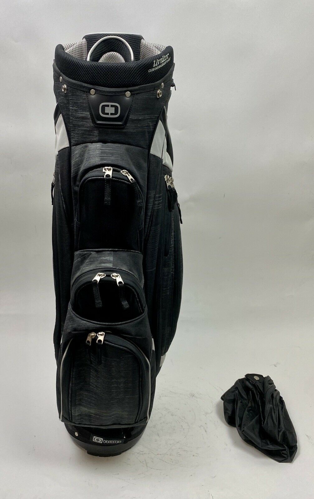 Very Nice OGIO Uniter Club Management System 15Way Golf Bag Black/Grey · SwingPoint Golf®