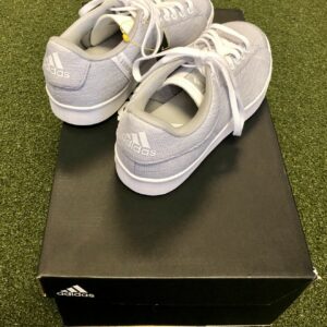 Adidas JR adicross classic Junior's Spikeless Golf Shoe Size 3M Gray/White