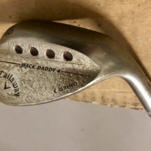 Callaway Mack Daddy 4 Milled RAW Wedge 60*-8 C Grind 6.0 Stiff Flex Steel Golf