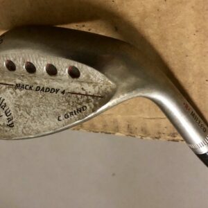 Callaway Mack Daddy 4 Milled RAW Wedge 60*-8 C Grind 6.0 Stiff Flex Steel Golf