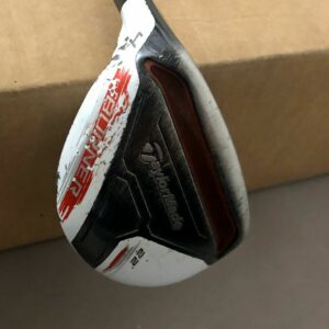 LH TaylorMade AeroBurner Rescue 4 Hybrid 22* 70g Regular Flex Graphite Golf Club