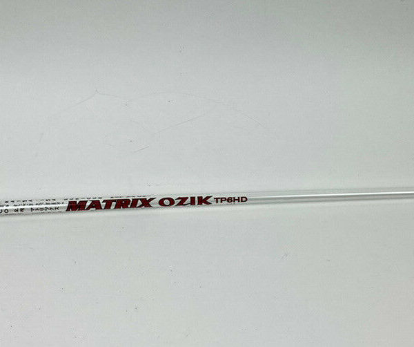 Matrix Ozik TP6HD White X-Stiff Flex Graphite Driver Golf Shaft TaylorMade  Tip · SwingPoint Golf®