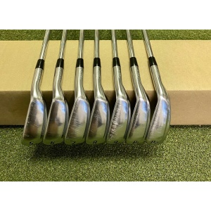 RH Bridgestone Tour B JGR HF1 Forged Irons 5-PW/P2 120g Stiff Steel Golf Set