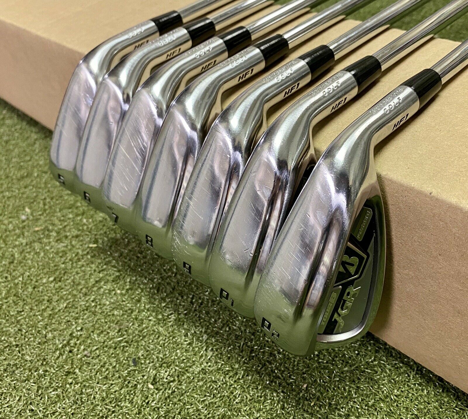 JGR HYBRID FORGED アイアン KBS Tour 120 Bundle Set of 8x KBS Tour