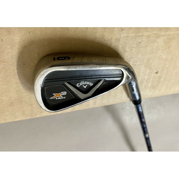 Right Handed Callaway X2 Hot Pro 6 Iron Project X 95g 6.0 Stiff Flex Steel Golf