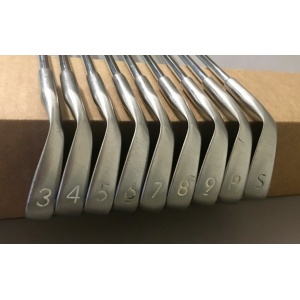 Used RH Shamrock Quantum Irons 3-PW/SW Mac Golf Stiff Flex Steel Golf Club Set