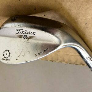 Titleist Vokey Design SM5 S Grind Chrome Wedge 58*-07 Wedge Flex Steel Golf Club