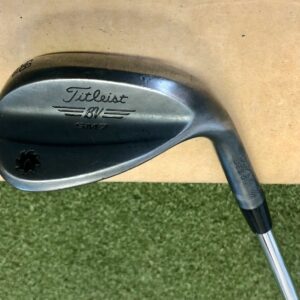Titleist Vokey SM7 S Grind Jet Black Wedge 58*-10 Wedge Flex Steel Golf Club