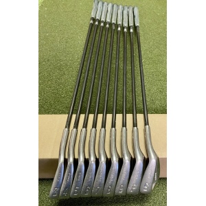 Used RH Cobra Baffler Blade Irons 3-PW/SW Regular Flex Graphite Golf Club Set