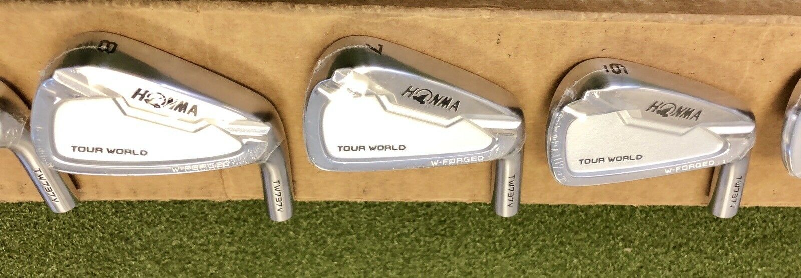 Brand NEW Honma Tour World W-Forged TW737V Irons 4-10 Heads