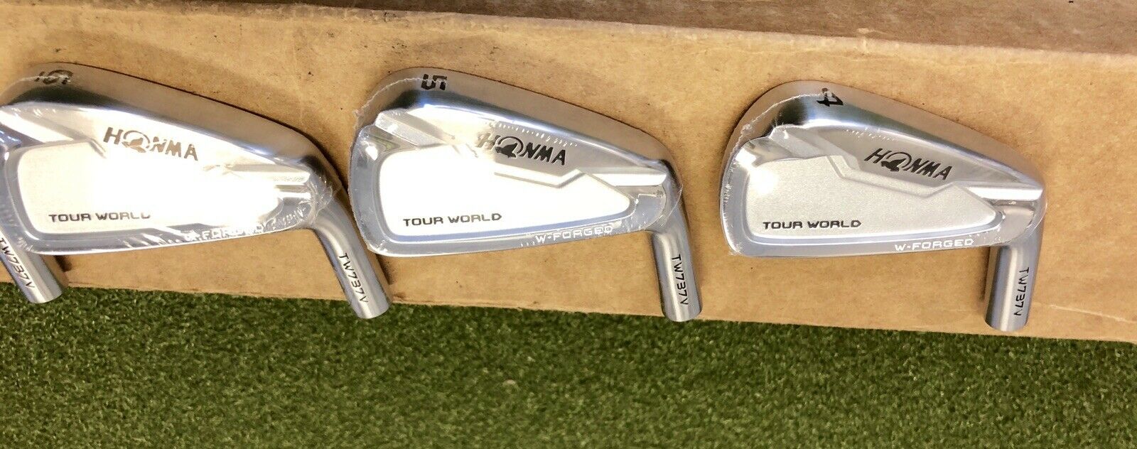 Brand NEW Honma Tour World W-Forged TW737V Irons 4-10 Heads