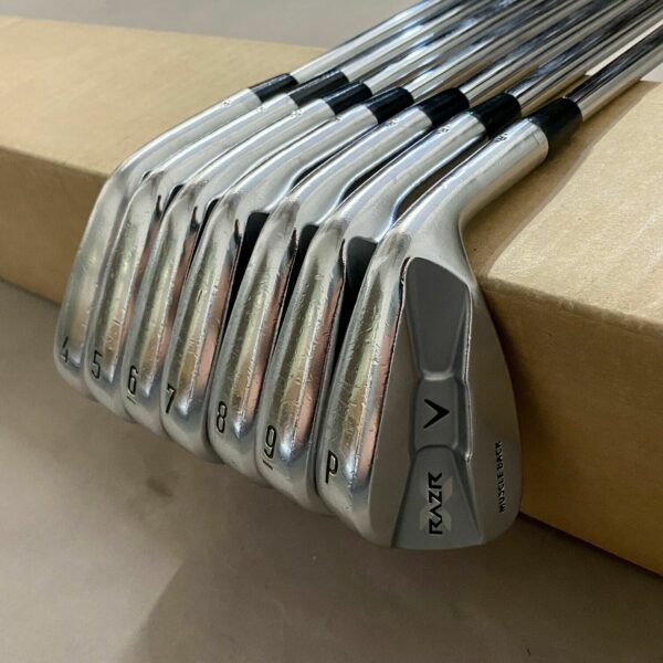 Callaway RAZR X Muscle Back Irons 4-PW $-Taper 125g HT Stiff Plus Steel Golf Set