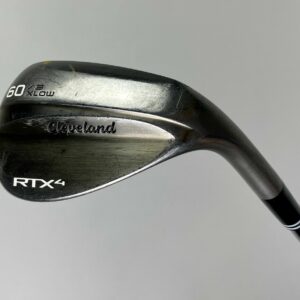 Cleveland RTX-4 X Low Grind Tour Raw Wedge 60*-3 S400 Stiff Flex Steel Golf Club
