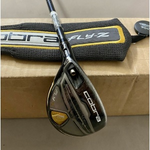 LH Cobra Fly-Z Black 3-4 Hybrid 19*-22* VLCT Altus 75g Stiff Flex Graphite Golf