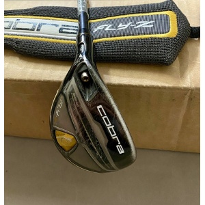 LH Cobra Fly-Z Black 3-4 Hybrid 19*-22* VLCT Altus 75g Stiff Flex Graphite Golf