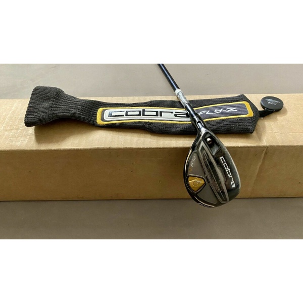 LH Cobra Fly-Z Black 3-4 Hybrid 19*-22* VLCT Altus 75g Stiff Flex Graphite Golf