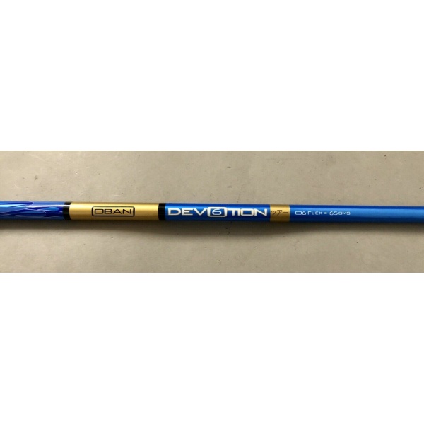 OBAN Devotion 6 65g O6 XX-Stiff Flex Graphite Driver Golf Shaft TaylorMade Tip