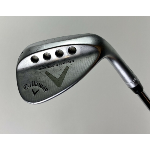 RH Callaway Mack Daddy Forged Wedge 56*-10 R Grind S200 Stiff Flex
