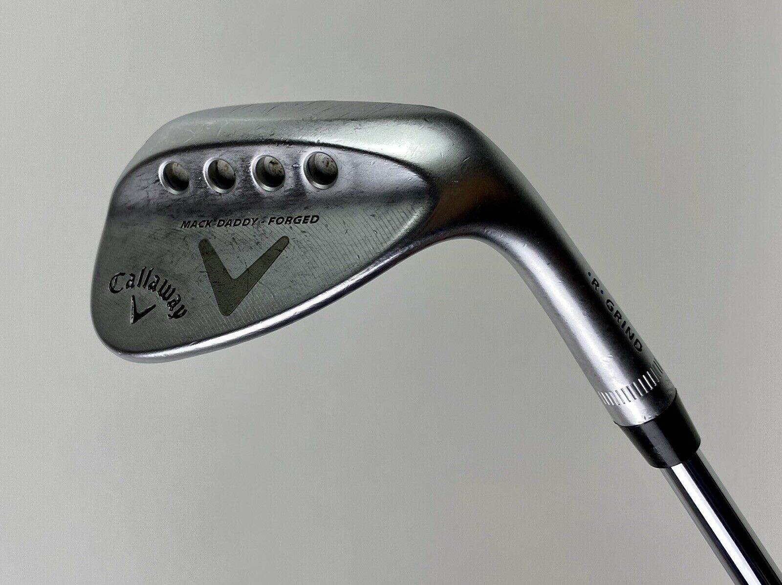 RH Callaway Mack Daddy Forged Wedge 56*-10 R Grind S200 Stiff Flex