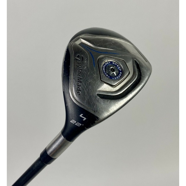 RH TaylorMade JetSpeed 4 Hybrid 22* Velox T 55g Senior Flex Graphite Golf Club