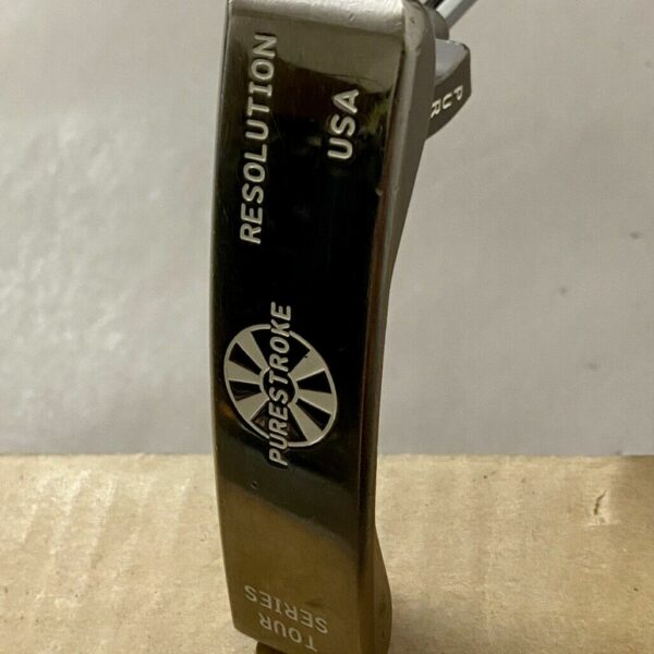 Rare Used Right Handed PURESTROKE RESOLUTION Tour Series Putter Steel Golf Club