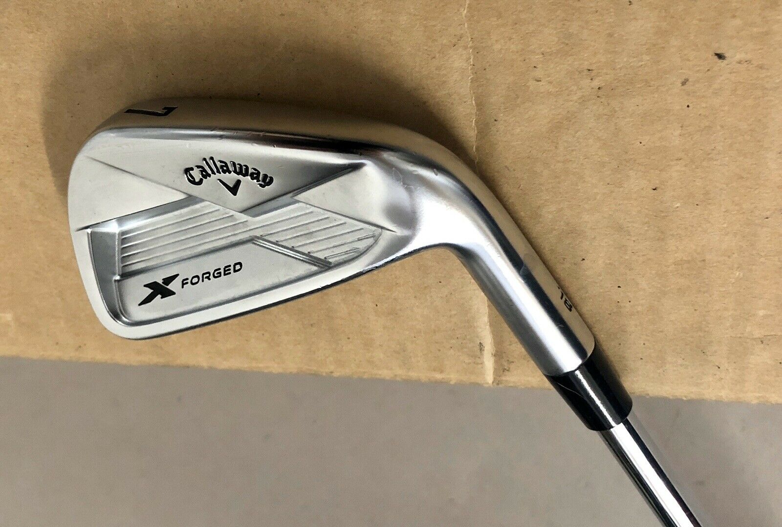 Right Hand Callaway X-Forged '18 7 Iron Project X 6.0 Stiff