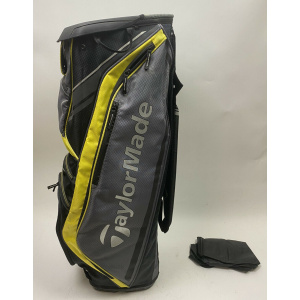 TaylorMade San Clemente Cart Carry Golf Bag - Yellow/Black/Gray Ships Free
