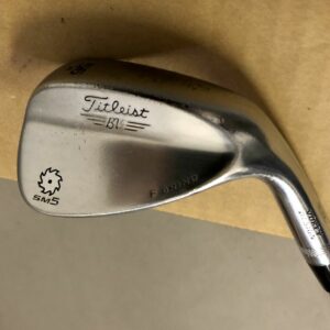 Titleist Vokey SM5 Tour Chrome F Grind Wedge 56*-11 S200 Stiff Flex Steel Golf