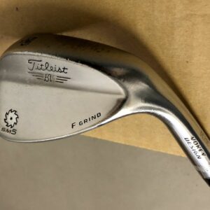 Titleist Vokey SM5 Tour Chrome F Grind Wedge 56*-11 S200 Stiff Flex Steel Golf