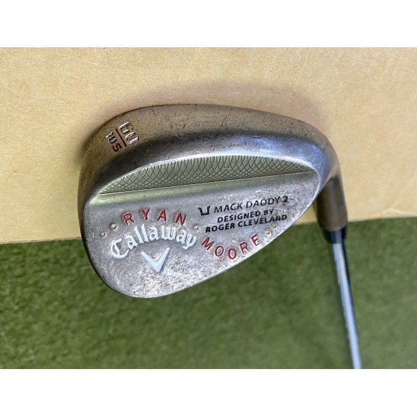 Tour Issued Callaway Mack Daddy 2 Forged Wedge 60*-10 S Grind Steel Golf Club